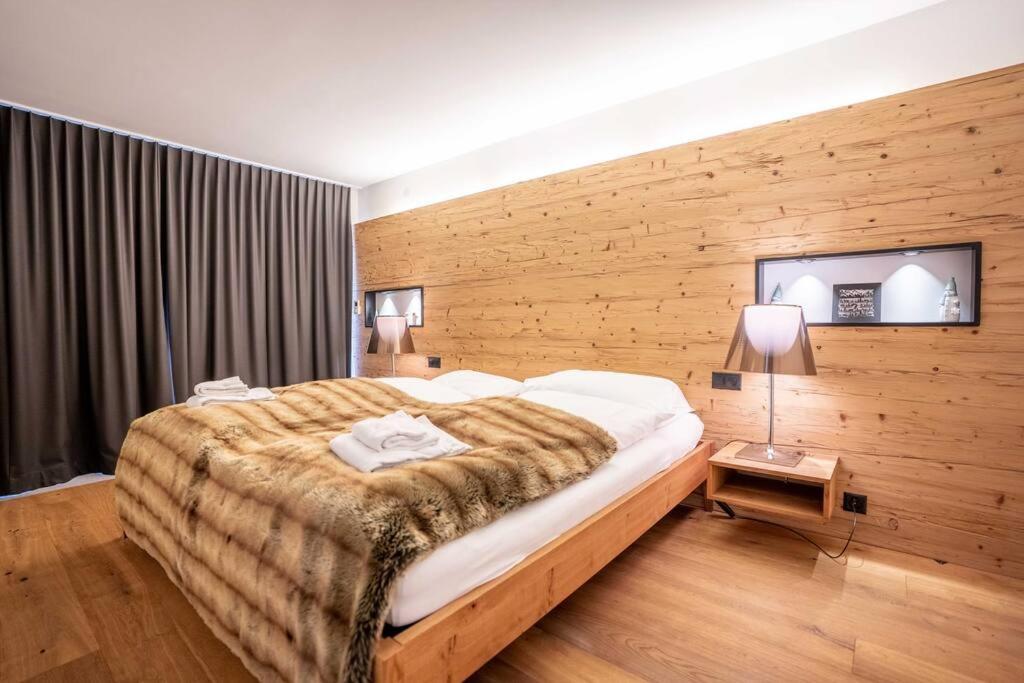 Moderne Wohnung Mit Ausblick Und Viel Sonne Zermatt Exteriör bild